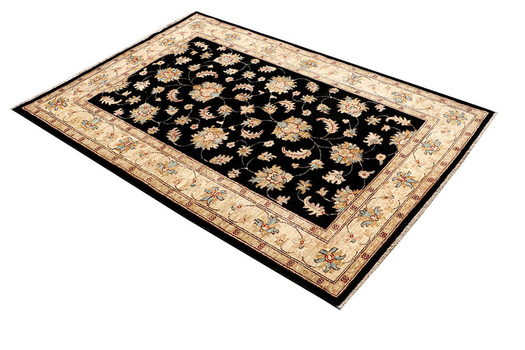 Black Oushak 4' x 5' 10 - No. 62835