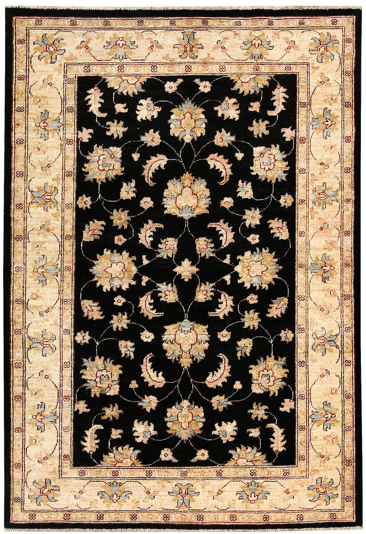 Black Oushak 4' x 5' 10 - No. 62835