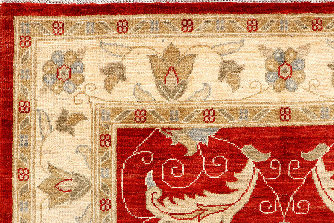 Dark Red Oushak 3' 11 x 6' - No. 62837