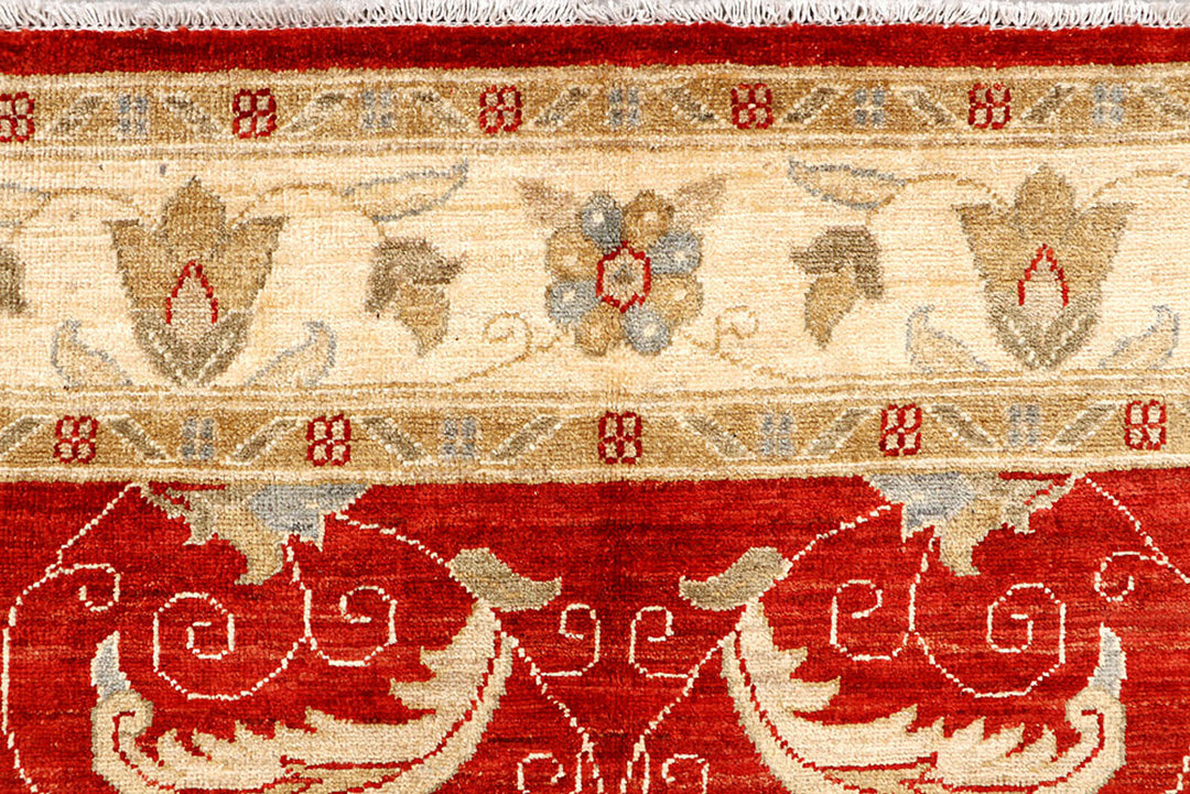 Dark Red Oushak 3' 11 x 6' - No. 62837