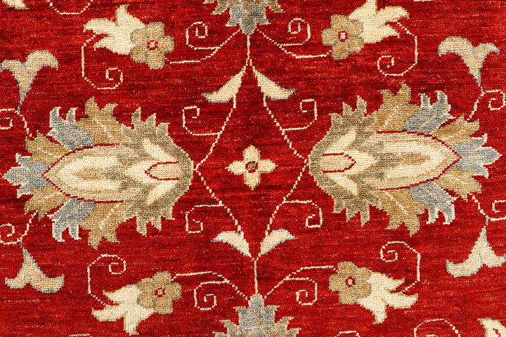 Dark Red Oushak 3' 11 x 6' - No. 62837