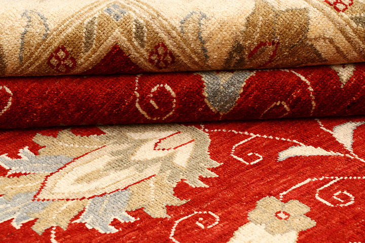 Dark Red Oushak 3' 11 x 6' - No. 62837