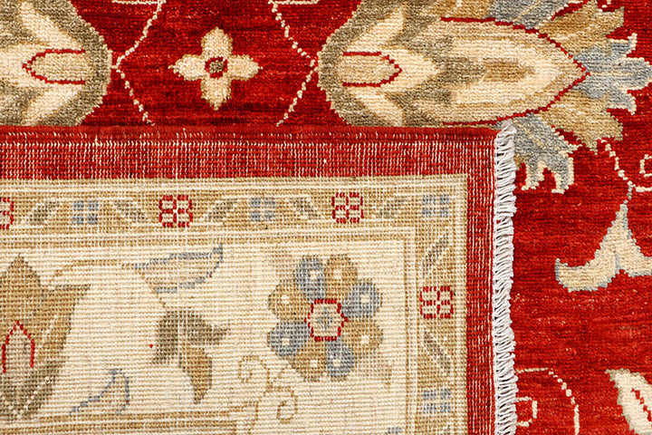 Dark Red Oushak 3' 11 x 6' - No. 62837