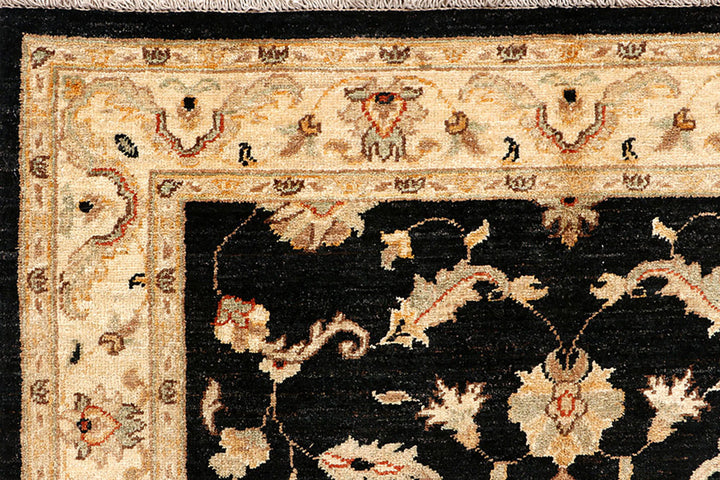 Black Oushak 3' 10 x 5' 10 - No. 62838