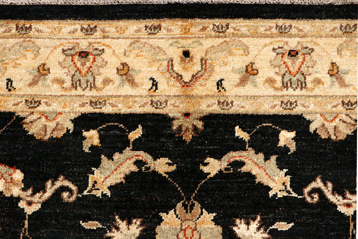 Black Oushak 3' 10 x 5' 10 - No. 62838