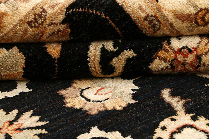 Black Oushak 3' 10 x 5' 10 - No. 62838