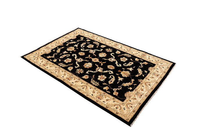 Black Oushak 3' 10 x 5' 10 - No. 62838