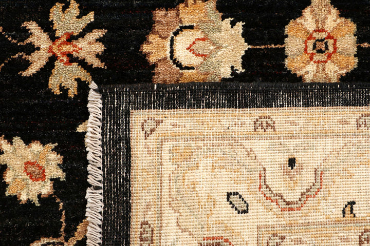 Black Oushak 3' 10 x 5' 10 - No. 62838