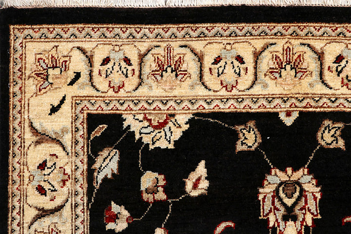 Black Oushak 4' 1 x 5' 10 - No. 62839