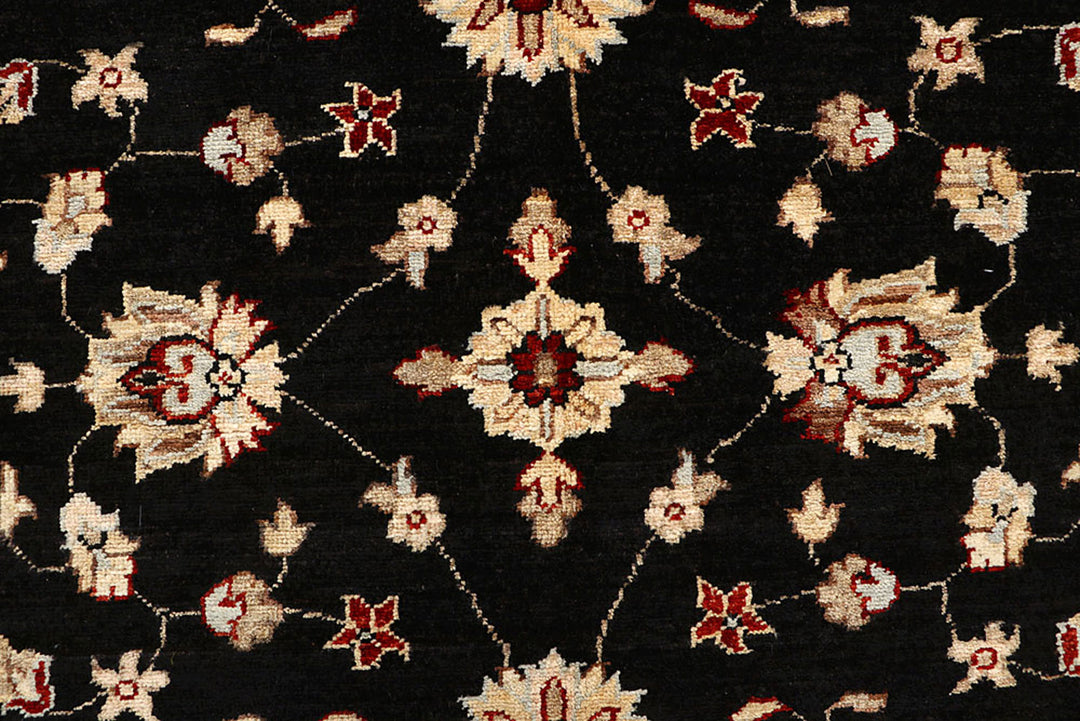 Black Oushak 4' 1 x 5' 10 - No. 62839