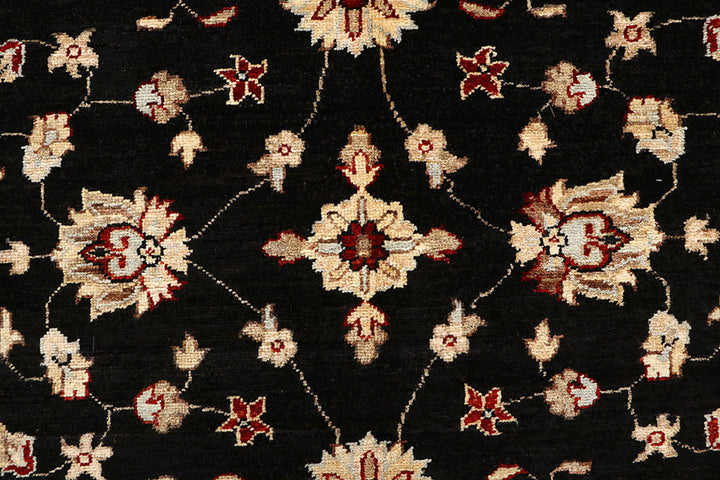 Black Oushak 4' 1 x 5' 10 - No. 62839