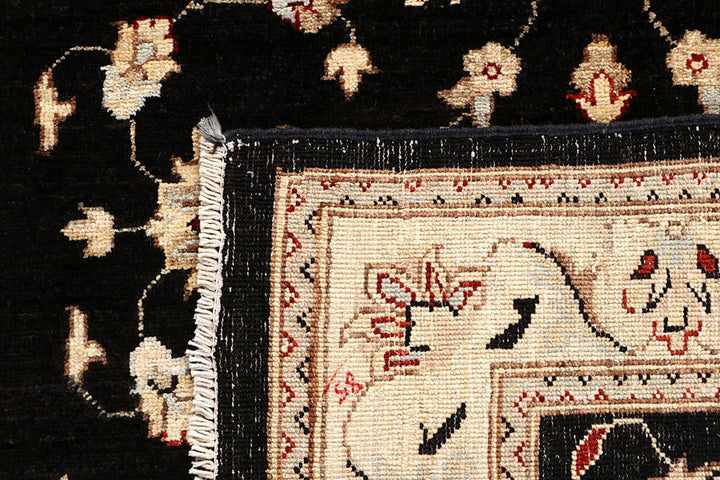 Black Oushak 4' 1 x 5' 10 - No. 62839