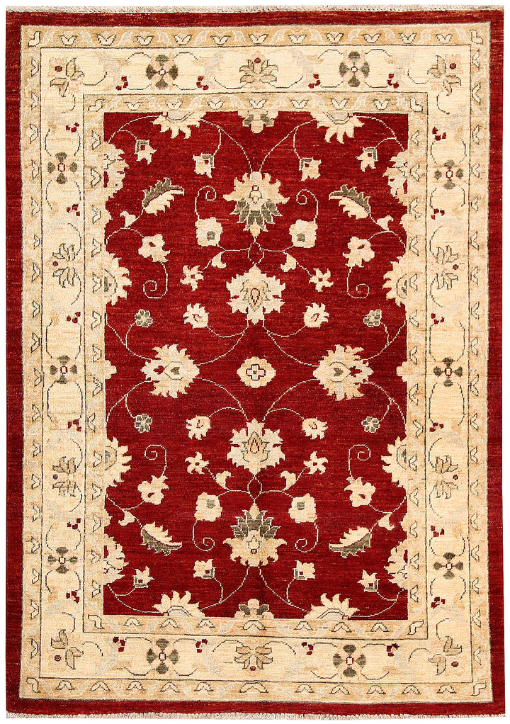 Dark Red Oushak 3' 10 x 5' 7 - No. 62840