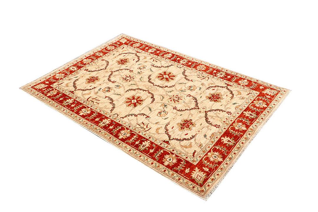 Bisque Oushak 3' 11 x 5' 7 - No. 62842