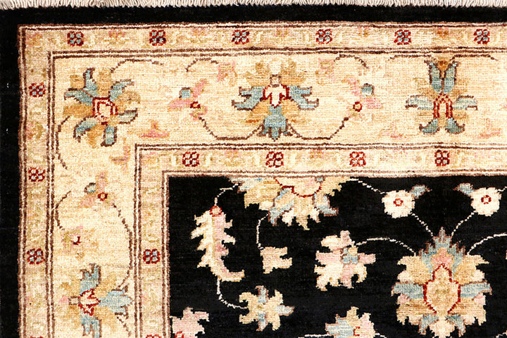 Black Oushak 4' x 5' 10 - No. 62843