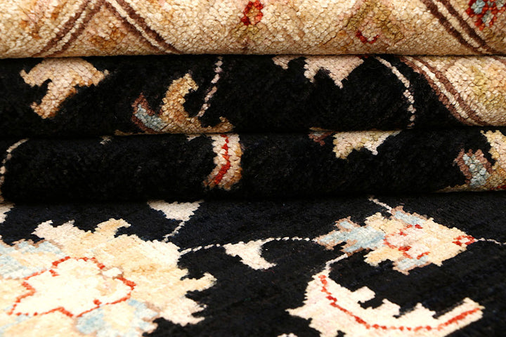 Black Oushak 4' x 5' 10 - No. 62843