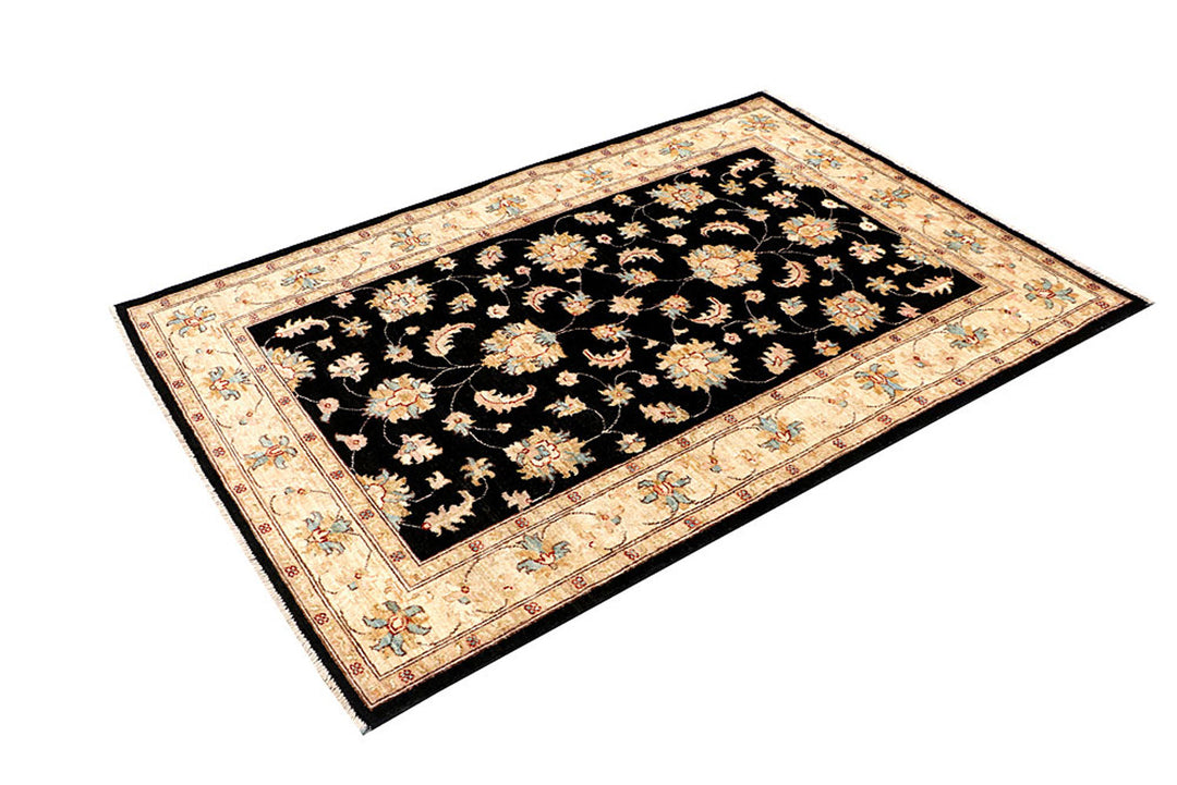 Black Oushak 4' x 5' 10 - No. 62843