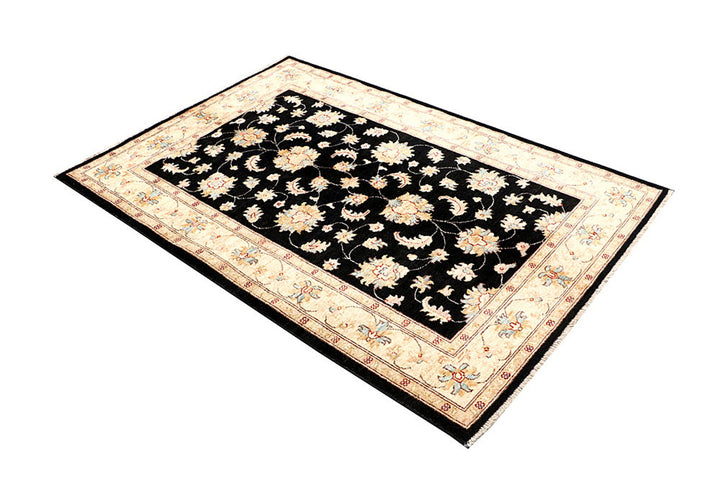 Black Oushak 4' x 5' 10 - No. 62843