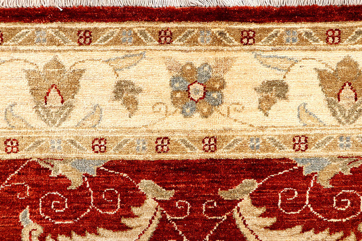 Dark Red Oushak 4' x 5' 10 - No. 62845