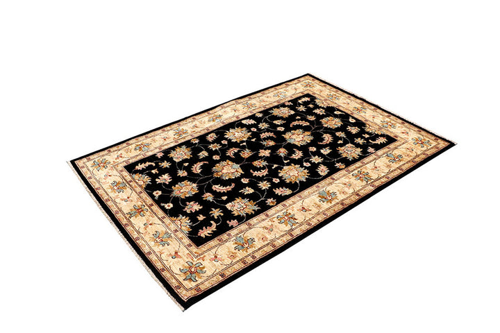 Black Oushak 4' x 5' 10 - No. 62846