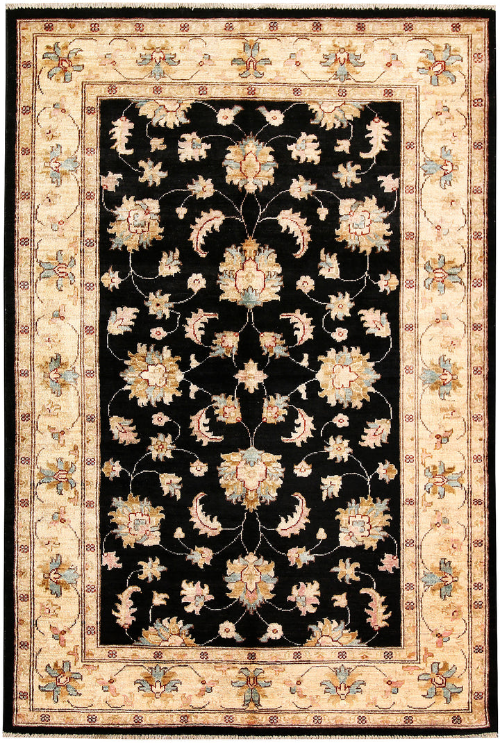 Black Oushak 4' x 5' 10 - No. 62846