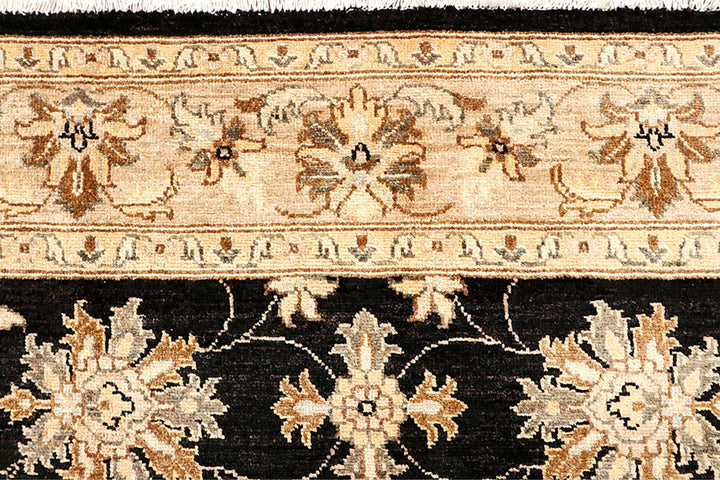 Black Oushak 4' 11 x 6' 6 - No. 62847