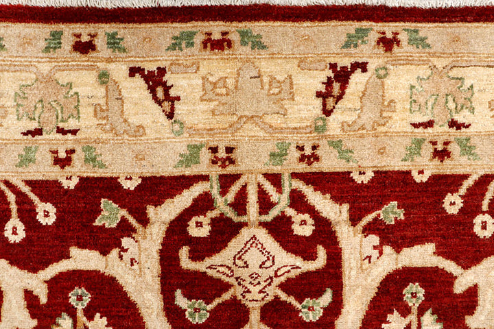 Dark Red Oushak 4' 9 x 6' 5 - No. 62848