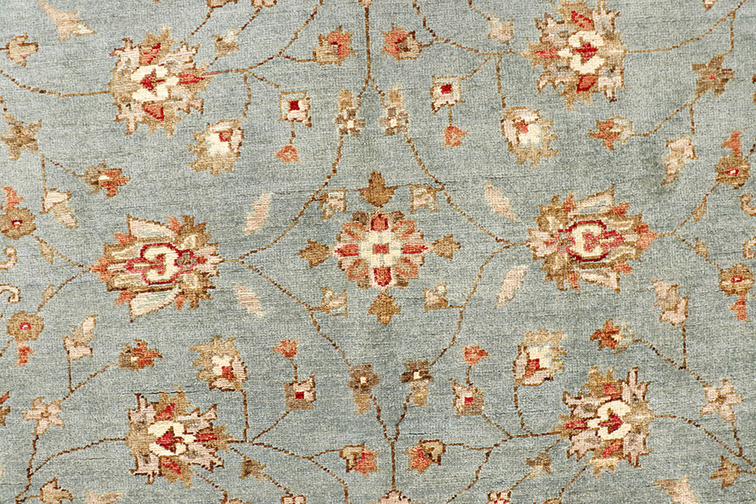 Dark Slate Grey Oushak 5' 1 x 6' 5 - No. 62849