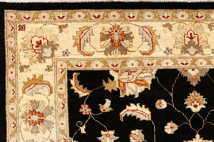 Black Oushak 5' x 6' 6 - No. 62850