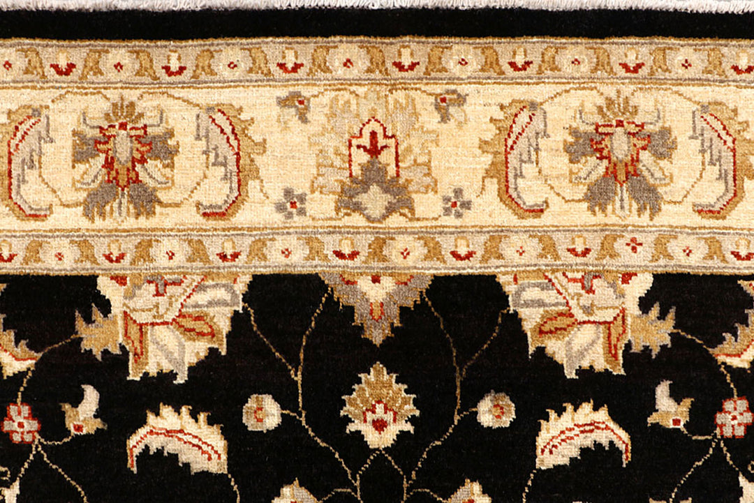 Black Oushak 5' x 6' 6 - No. 62850