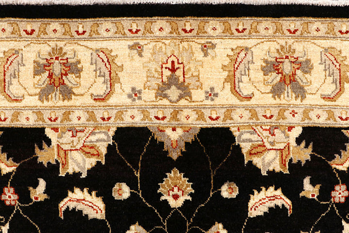 Black Oushak 5' x 6' 6 - No. 62850