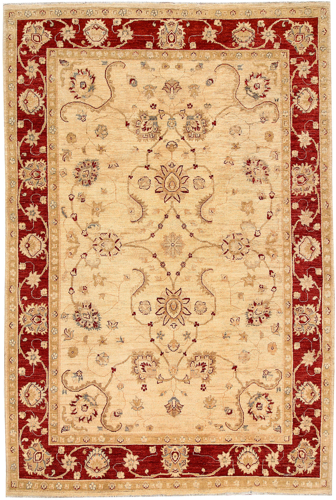 Bisque Oushak 6' x 9' - No. 62854 - ALRUG Rug Store