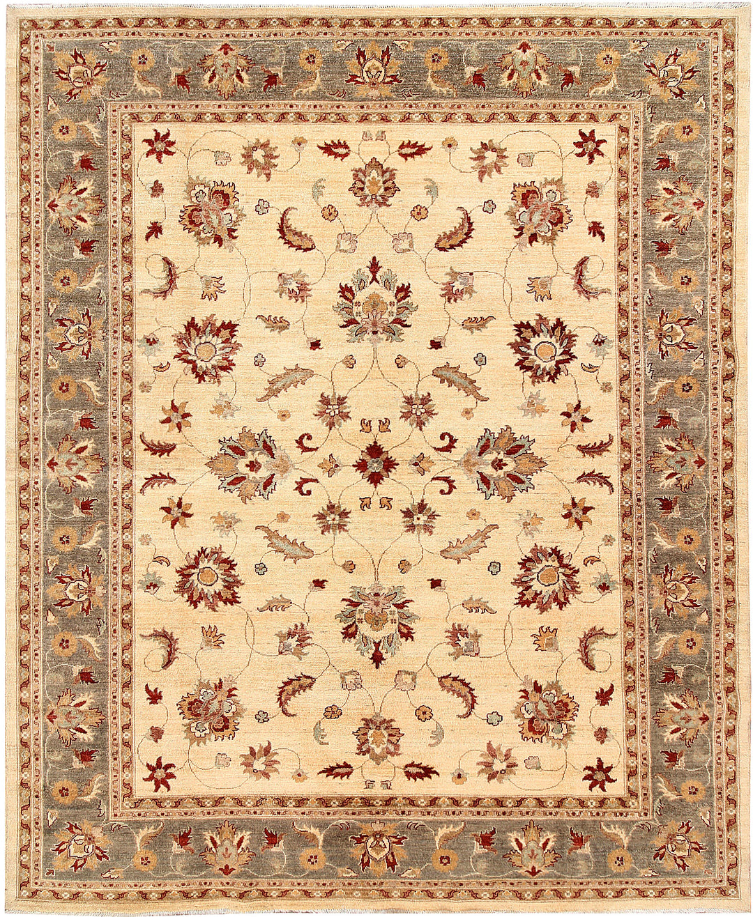 Bisque Oushak 8' x 9' 9 - No. 62865 - ALRUG Rug Store