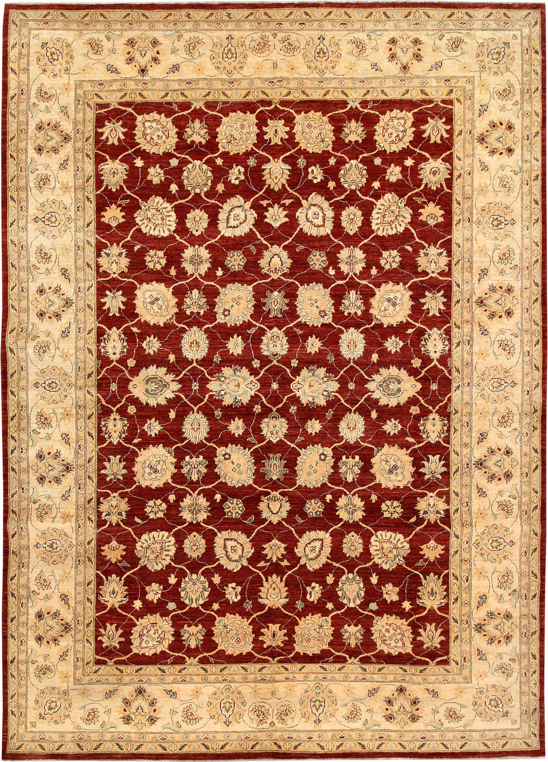 Bisque Oushak 7' 11 x 11' 3 - No. 62866 - ALRUG Rug Store