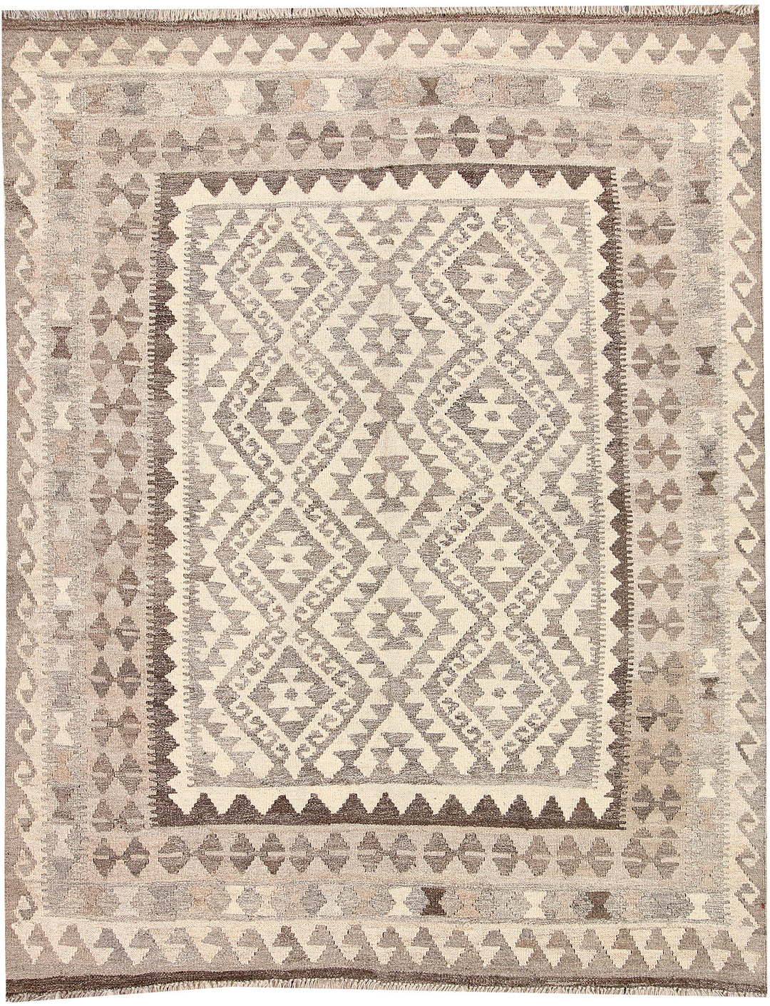 Wheat Kilim 5' 1 x 6' 5 - No. 62886