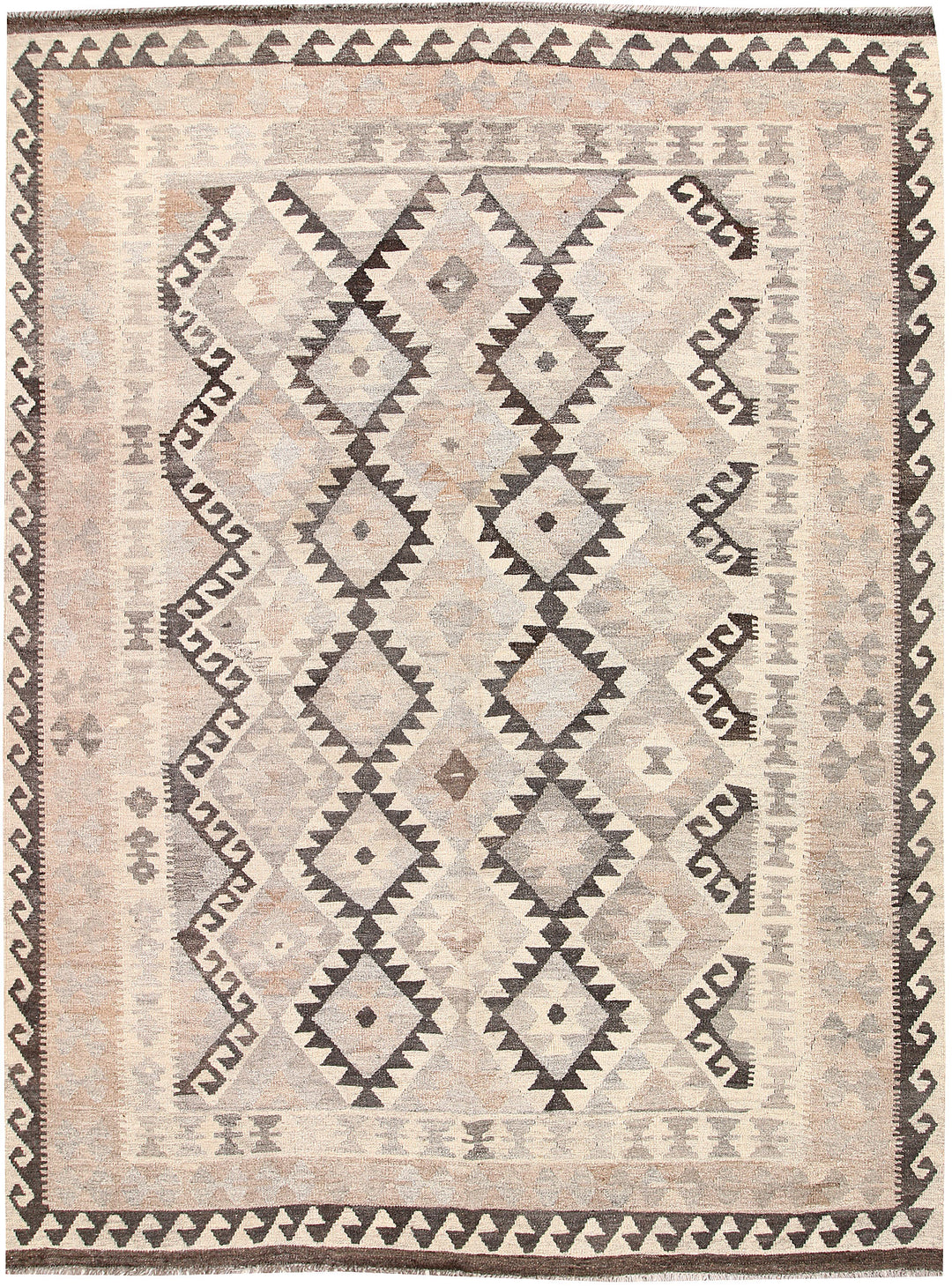 Silver Kilim 6' 1 x 8' 2 - No. 62938 - ALRUG Rug Store