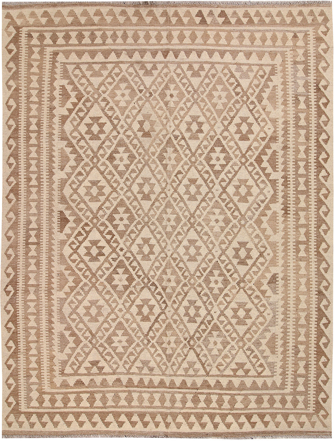 Silver Kilim 6' x 7' 10 - No. 62940 - ALRUG Rug Store