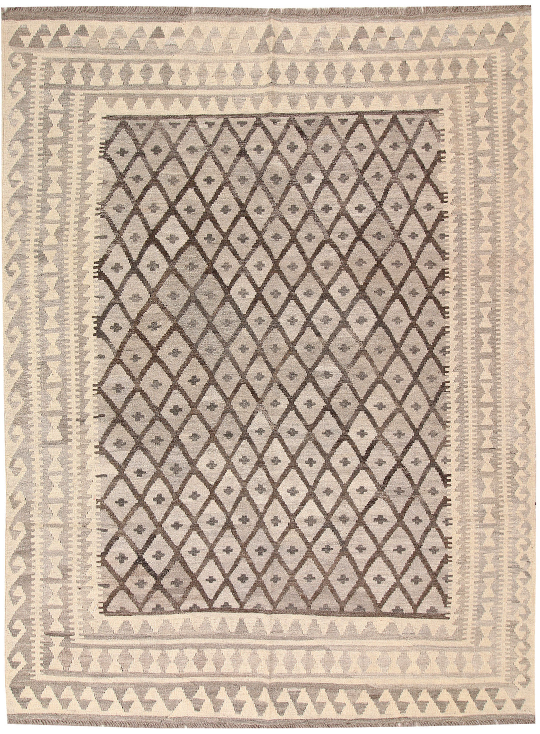 Silver Kilim 5' 10 x 7' 11 - No. 62961 - ALRUG Rug Store