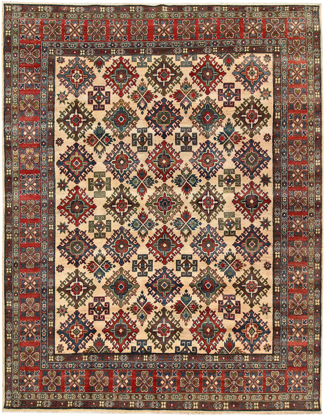 Firebrick Kazak 8' 2 x 10' 4 - No. 63045 - ALRUG Rug Store