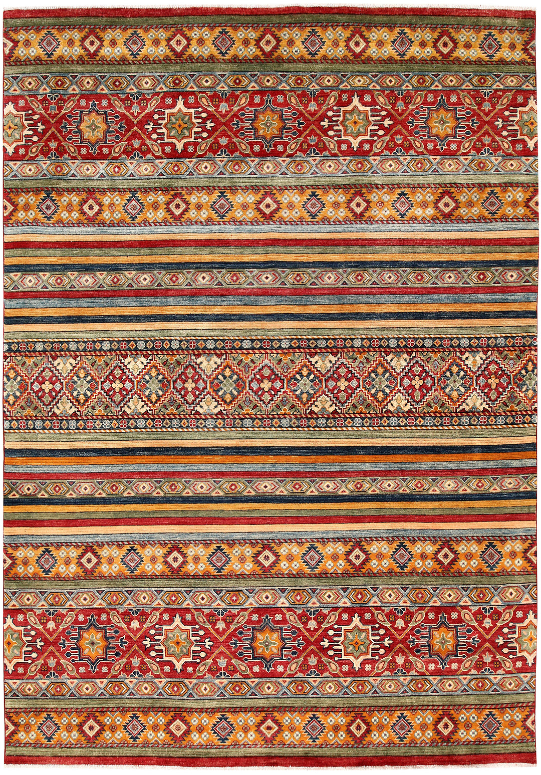 Firebrick Kazak 6' 11 x 9' 10 - No. 63050 - ALRUG Rug Store