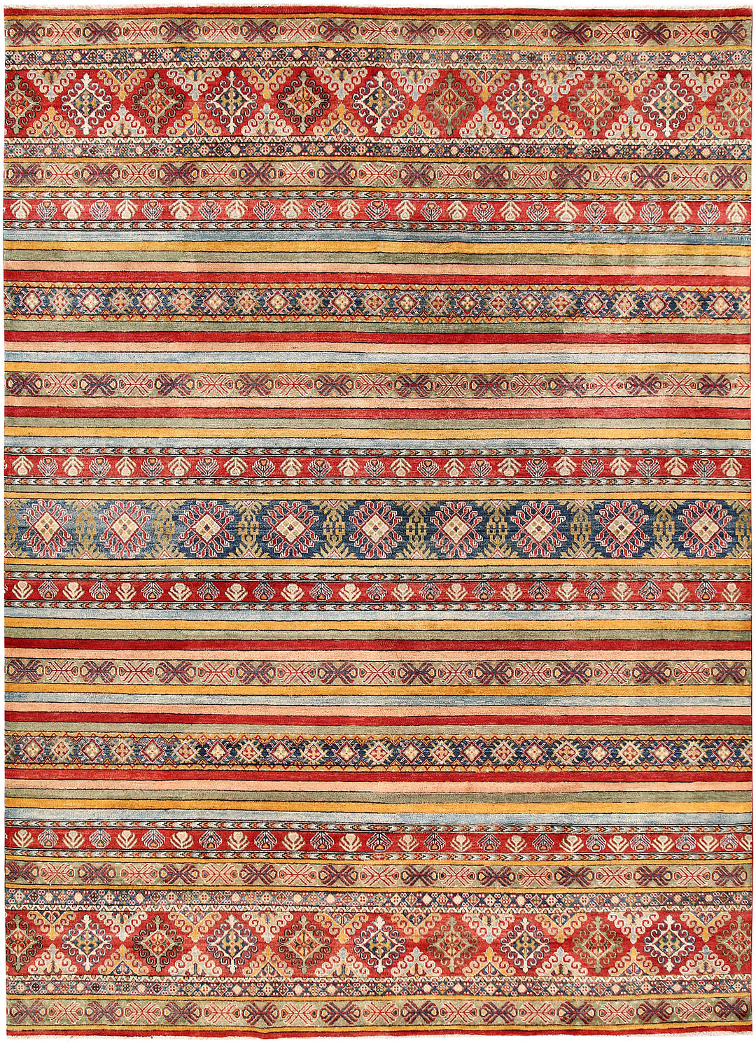 Firebrick Kazak 8' 11 x 12' 2 - No. 63056 - ALRUG Rug Store