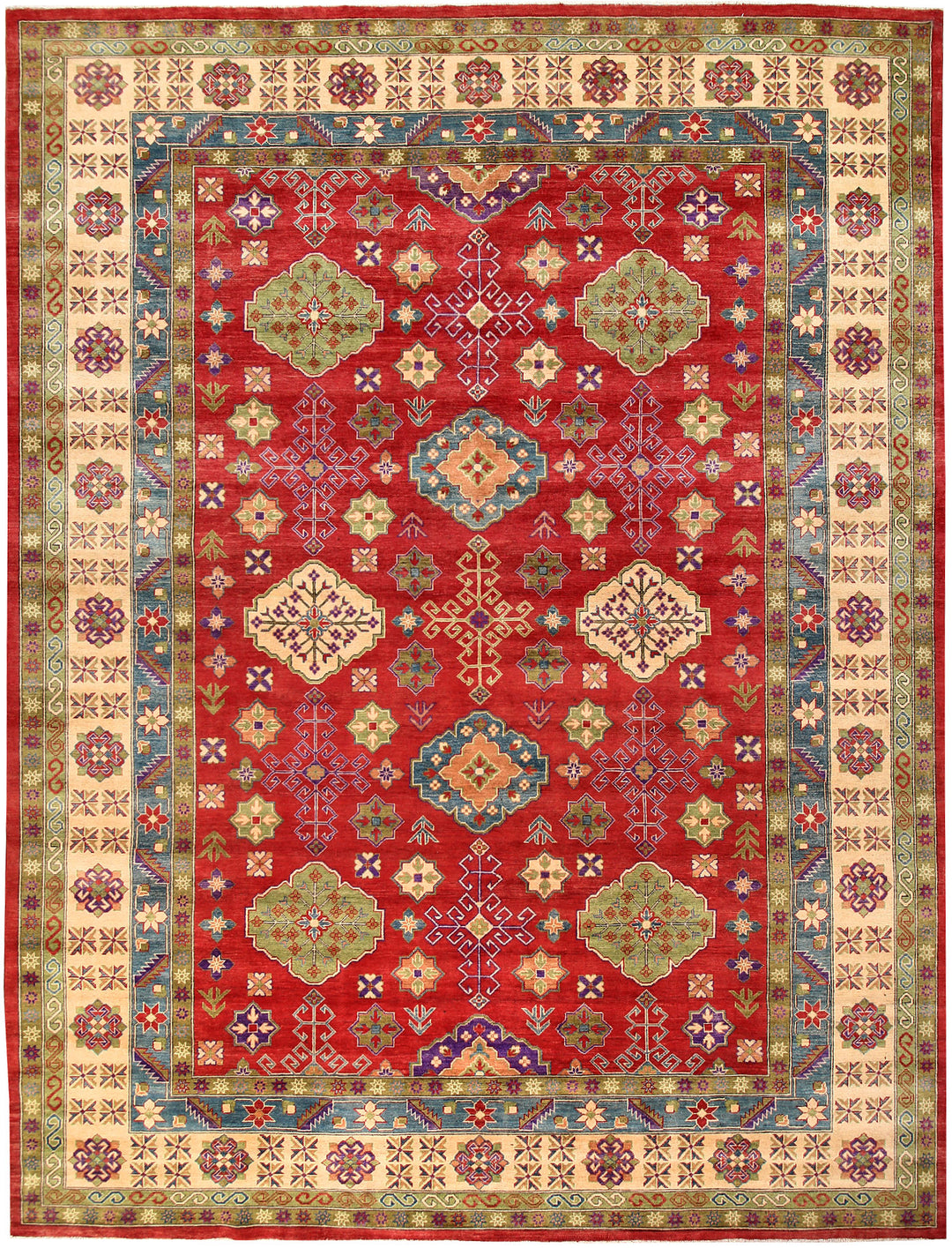 Firebrick Kazak 10' 2 x 13' 10 - No. 63065 - ALRUG Rug Store