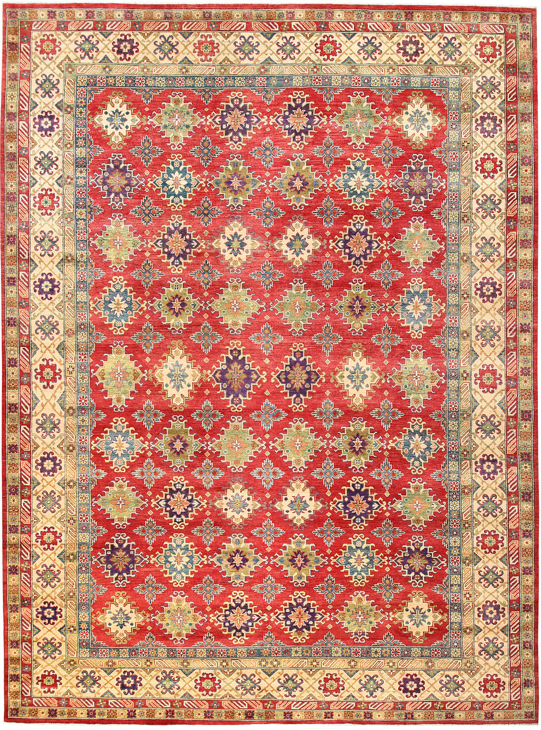 Firebrick Kazak 10' 1 x 13' 9 - No. 63067 - ALRUG Rug Store