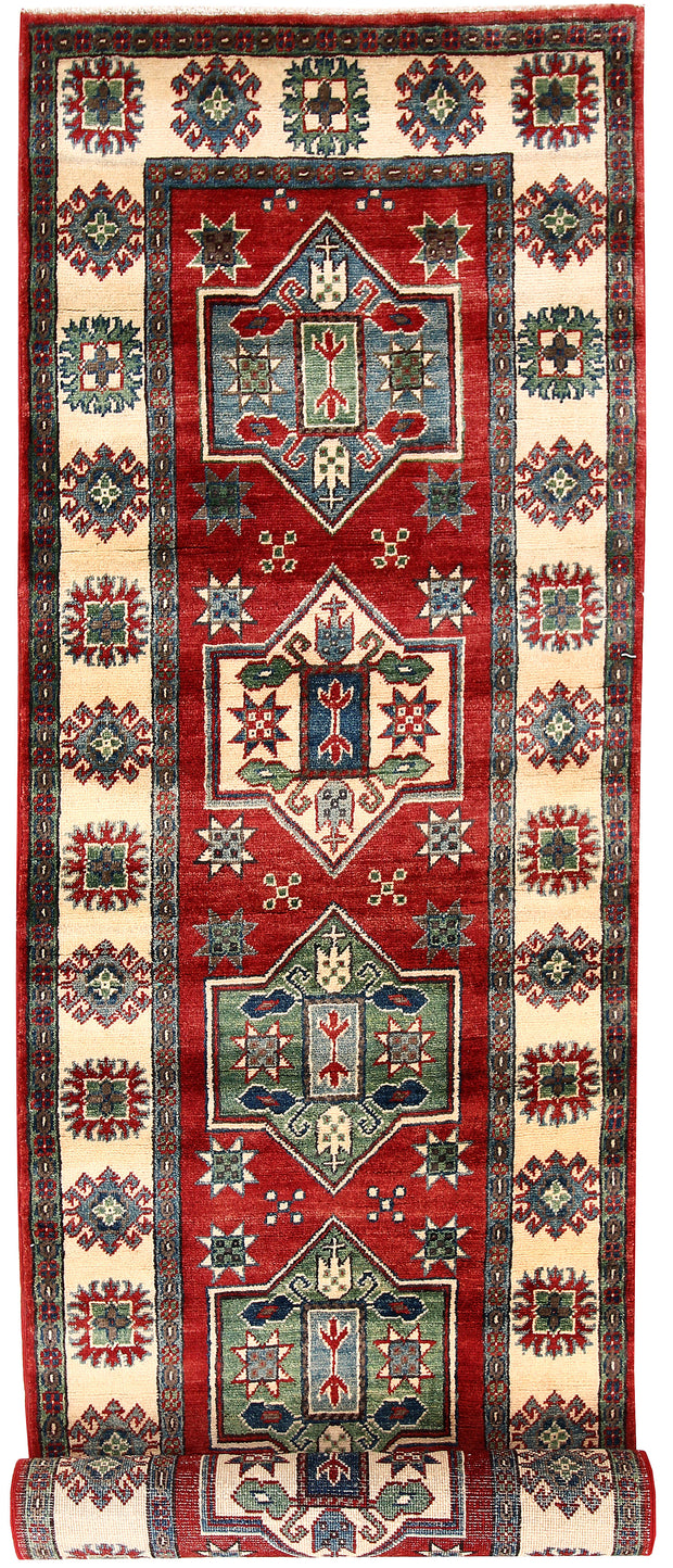 Firebrick Kazak 2' 7 x 9' 6 - No. 63071 - ALRUG Rug Store