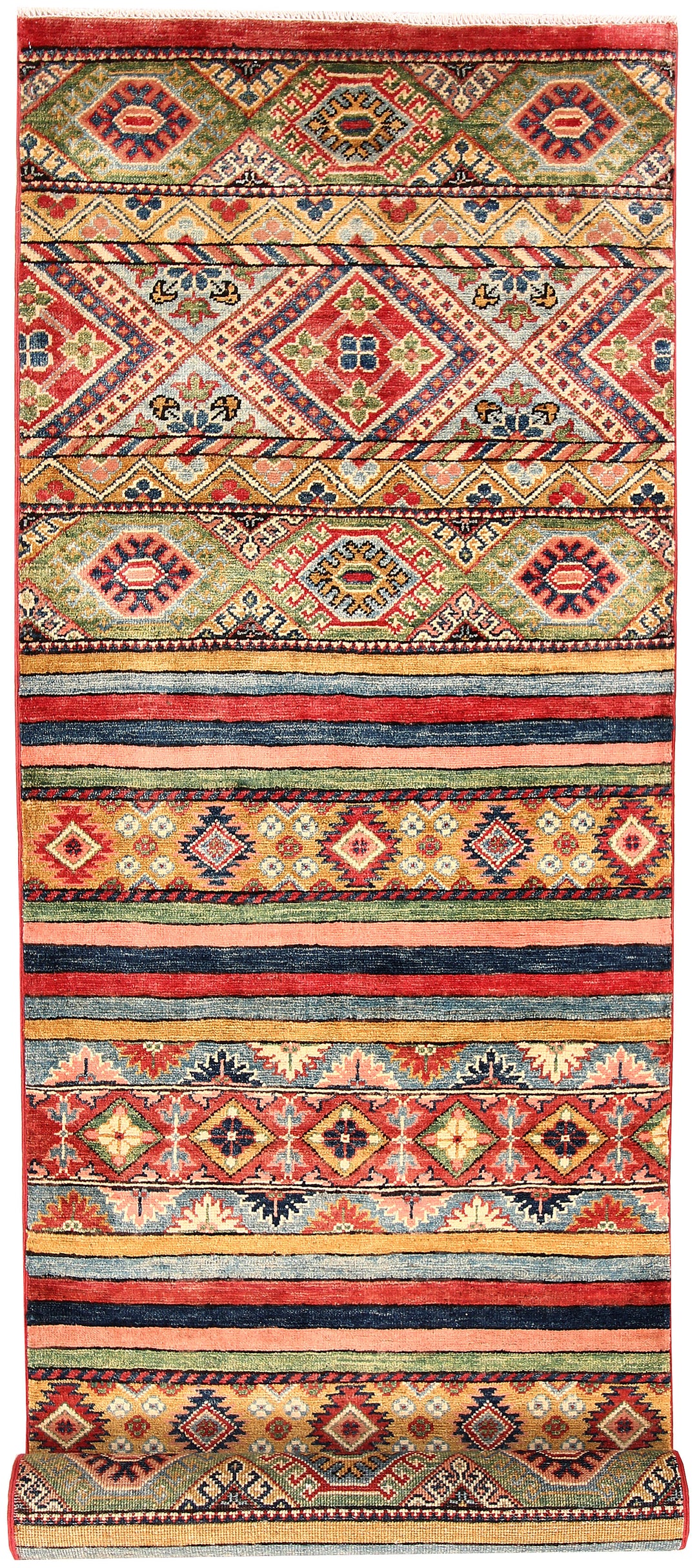 Firebrick Kazak 2' 7 x 9' 2 - No. 63081 - ALRUG Rug Store