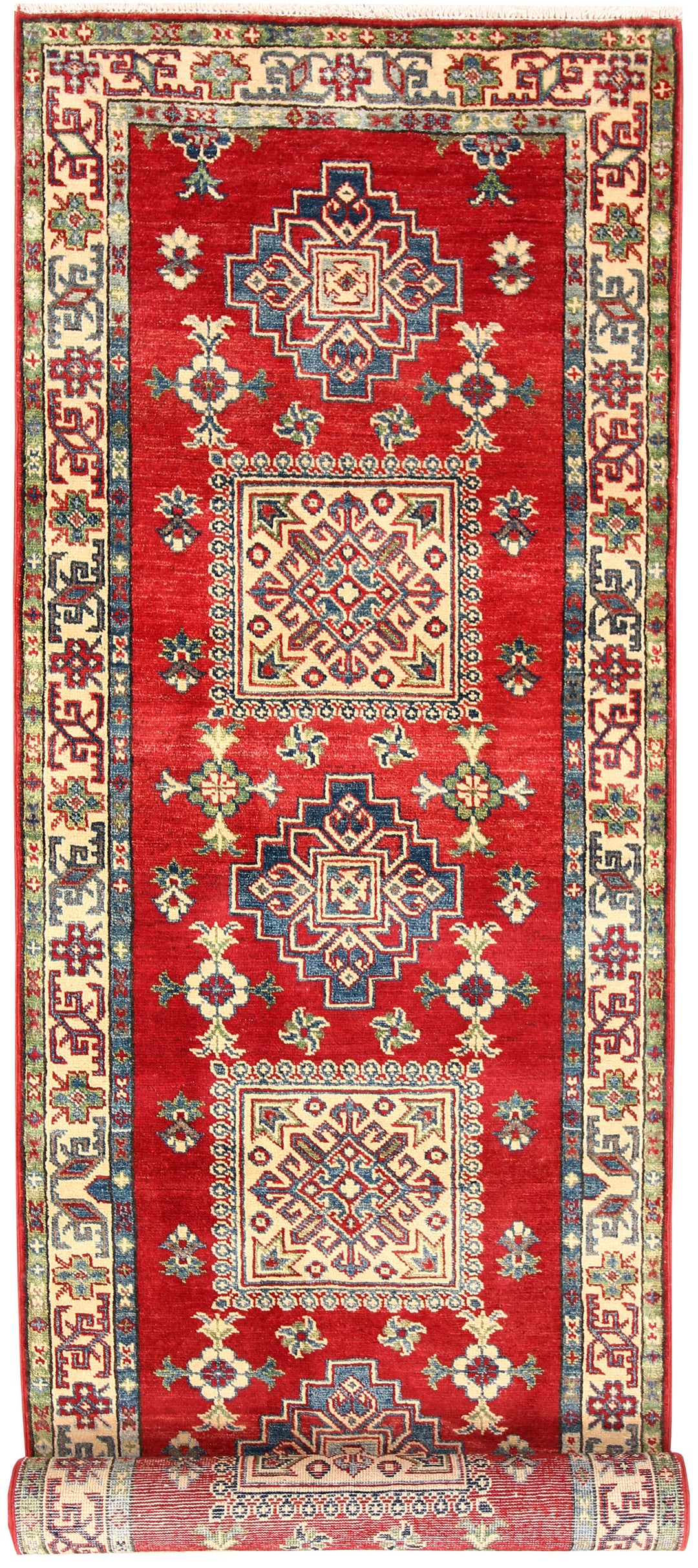 Firebrick Kazak 2' 7 x 9' 6 - No. 63082 - ALRUG Rug Store