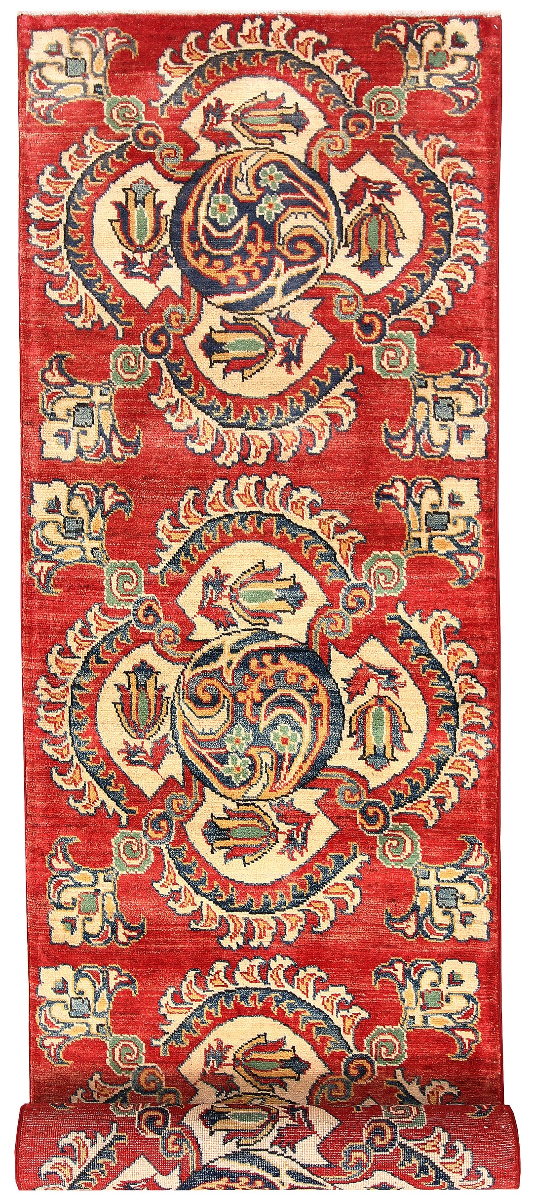 Firebrick Kazak 2' 7 x 10' - No. 63085 - ALRUG Rug Store