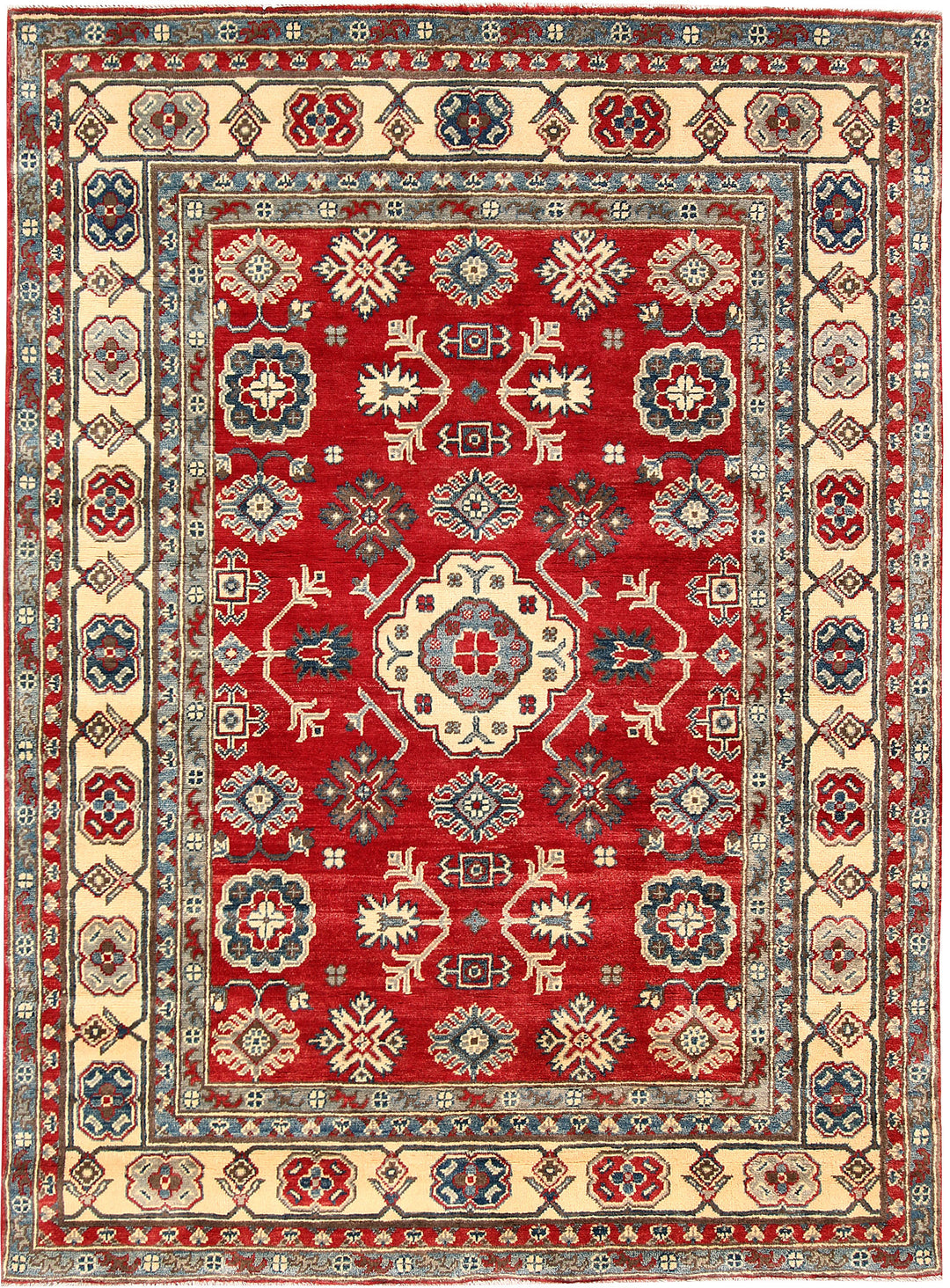 Firebrick Kazak 5' x 6' 8 - No. 63097 - ALRUG Rug Store