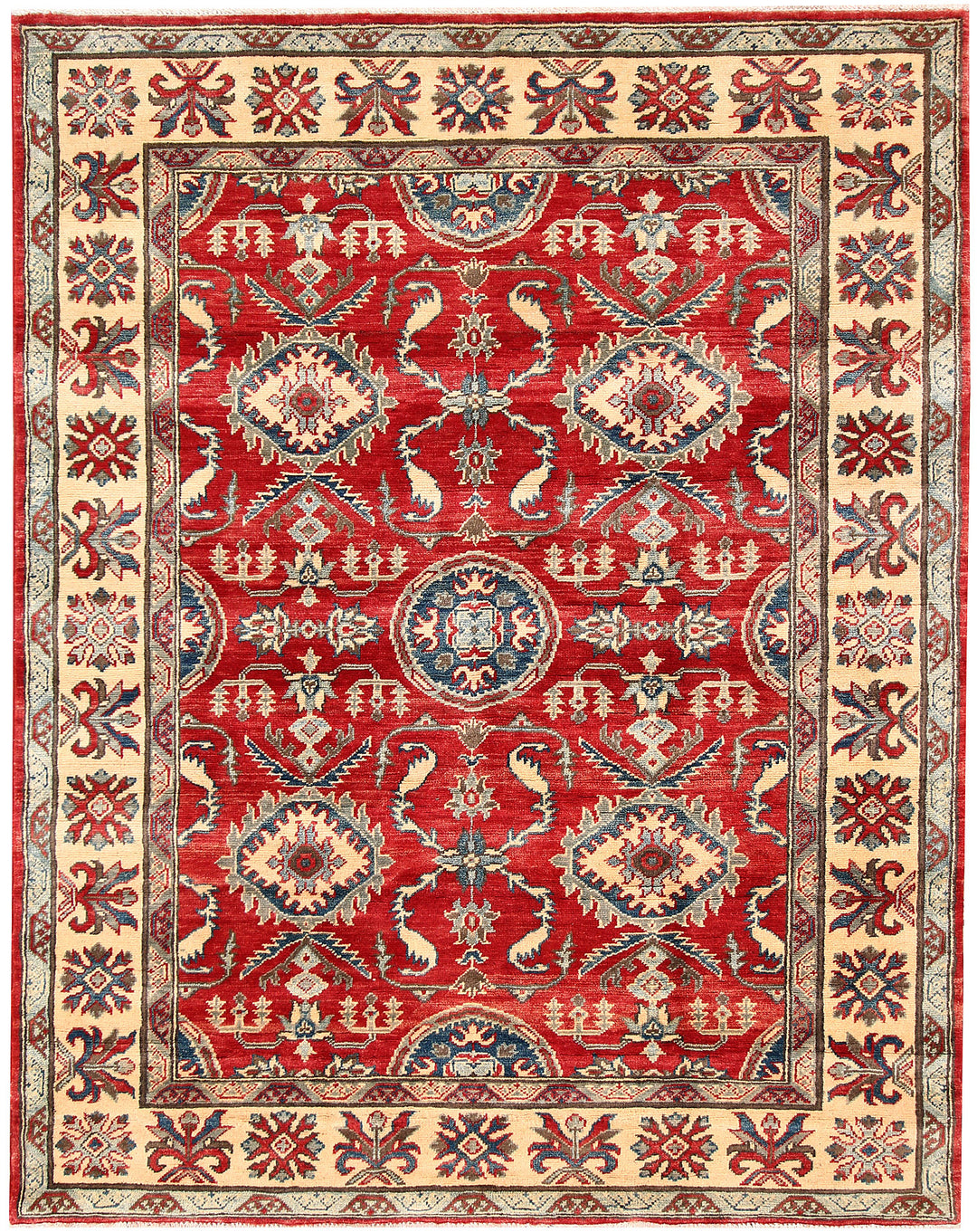 Firebrick Kazak 4' 11 x 6' 4 - No. 63104 - ALRUG Rug Store