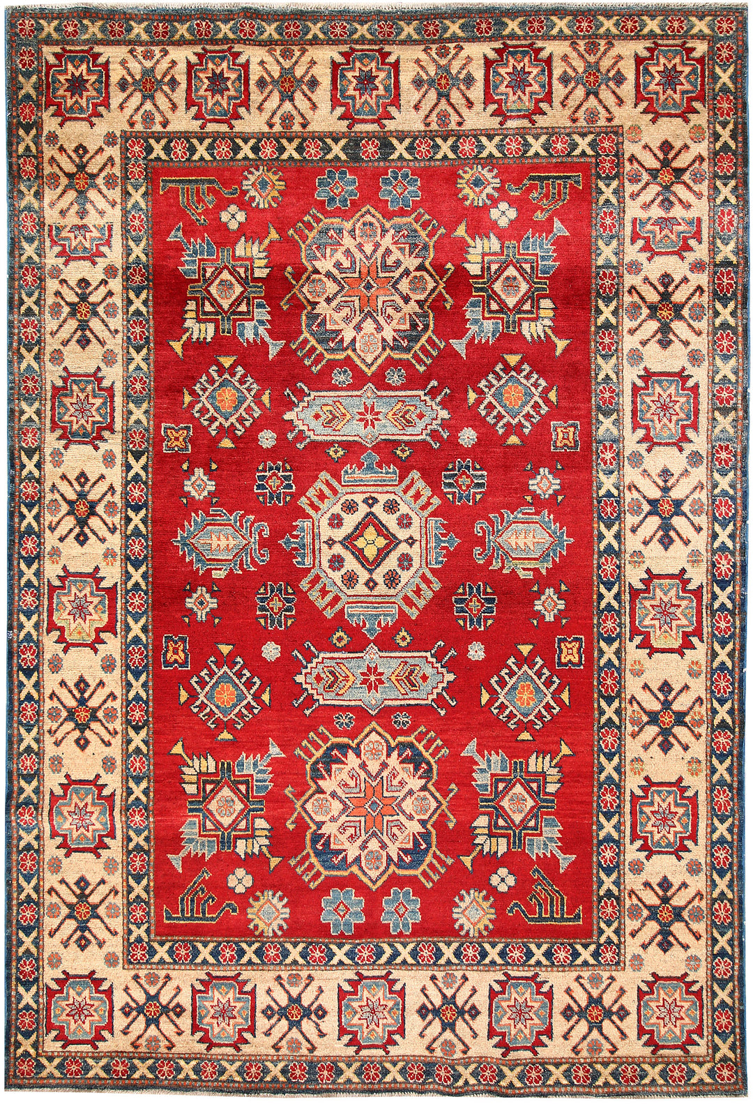 Firebrick Kazak 5' 5 x 8' - No. 63109 - ALRUG Rug Store